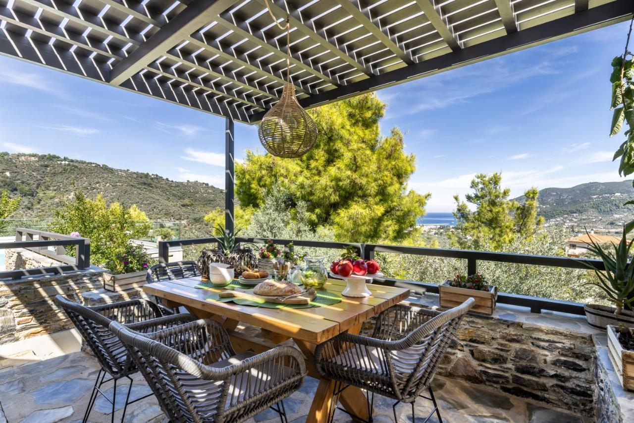 Villa Politimi Luxury Retreat 斯科派洛斯 外观 照片