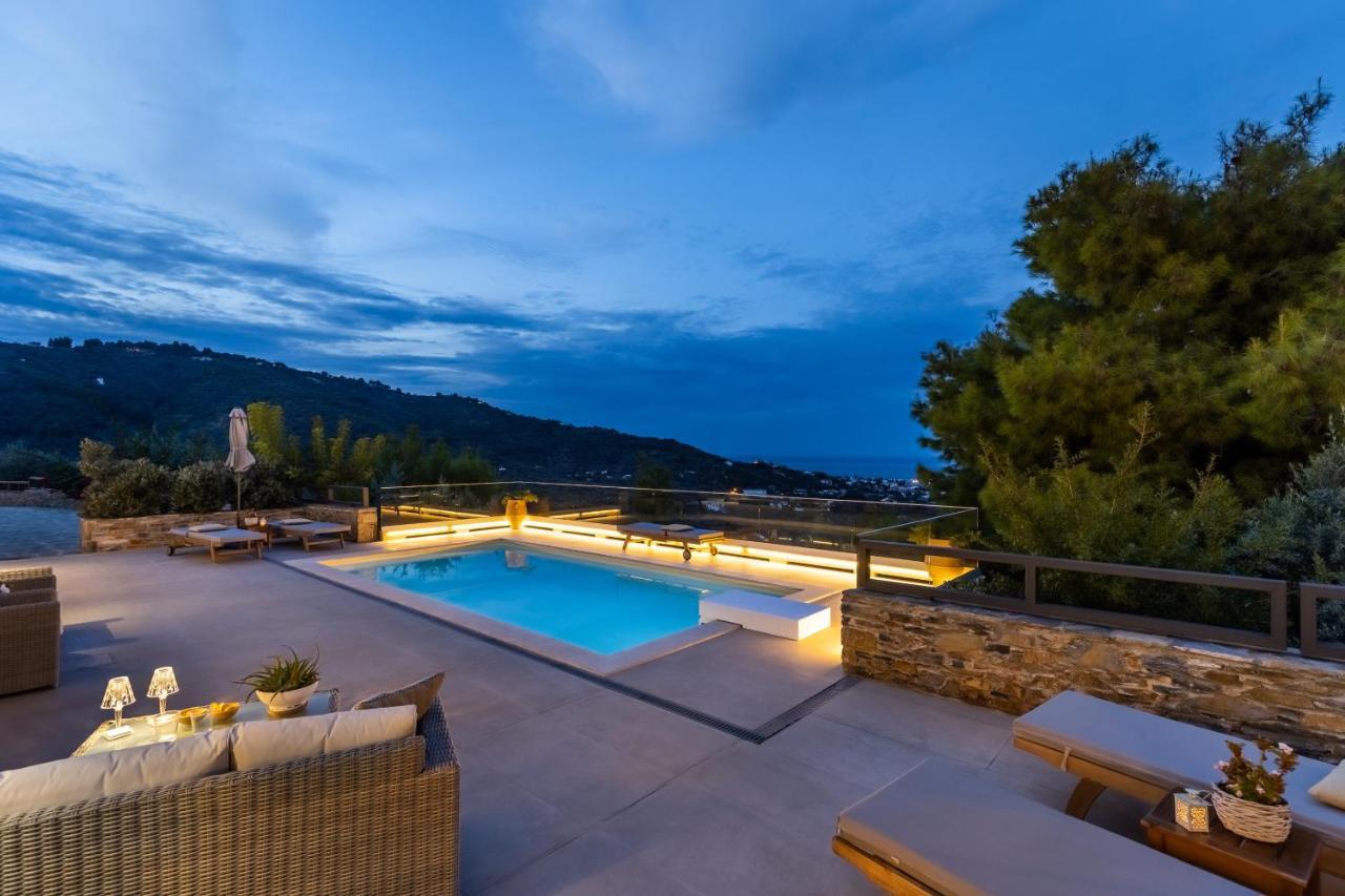 Villa Politimi Luxury Retreat 斯科派洛斯 外观 照片