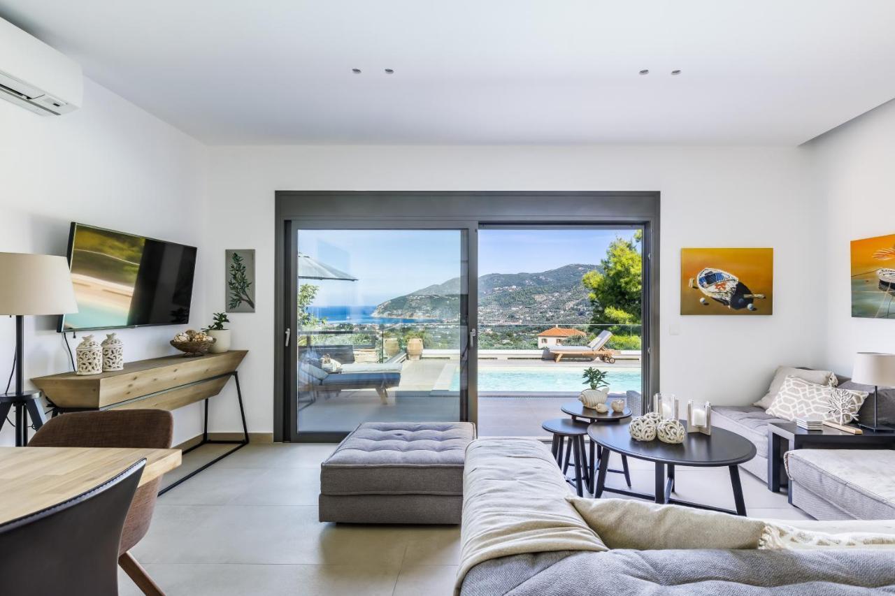 Villa Politimi Luxury Retreat 斯科派洛斯 外观 照片