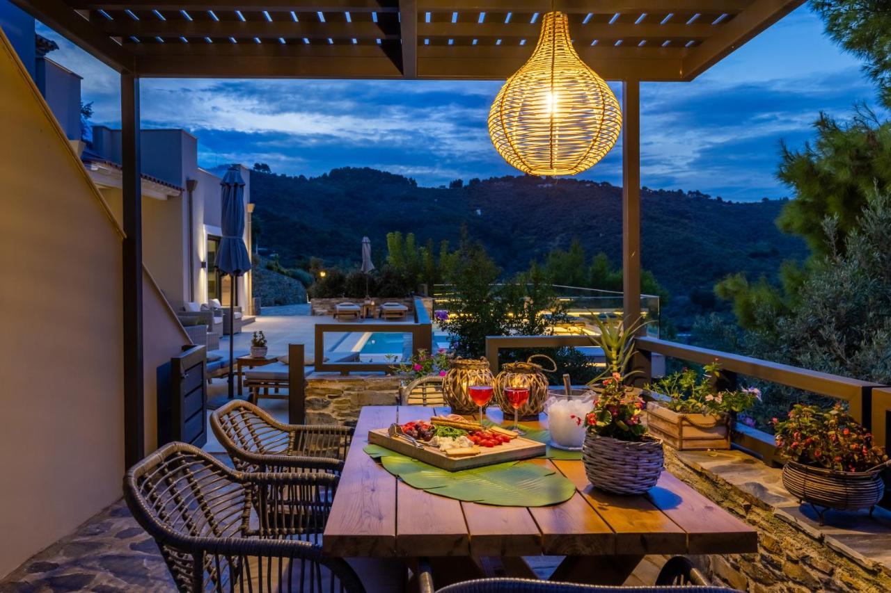 Villa Politimi Luxury Retreat 斯科派洛斯 外观 照片