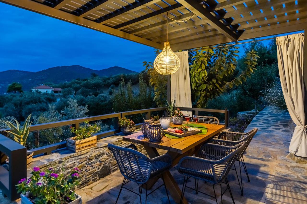Villa Politimi Luxury Retreat 斯科派洛斯 外观 照片